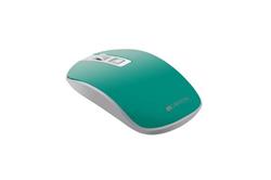Canyon MW-18, Wireless optická myš USB, 800/1200/1600 dpi, 4 tiché tlač, zeleno - biela