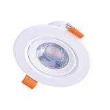 Solight LED podhľadové svietidlo bodové, 5W, 400lm, 3000K, okrúhle, biele